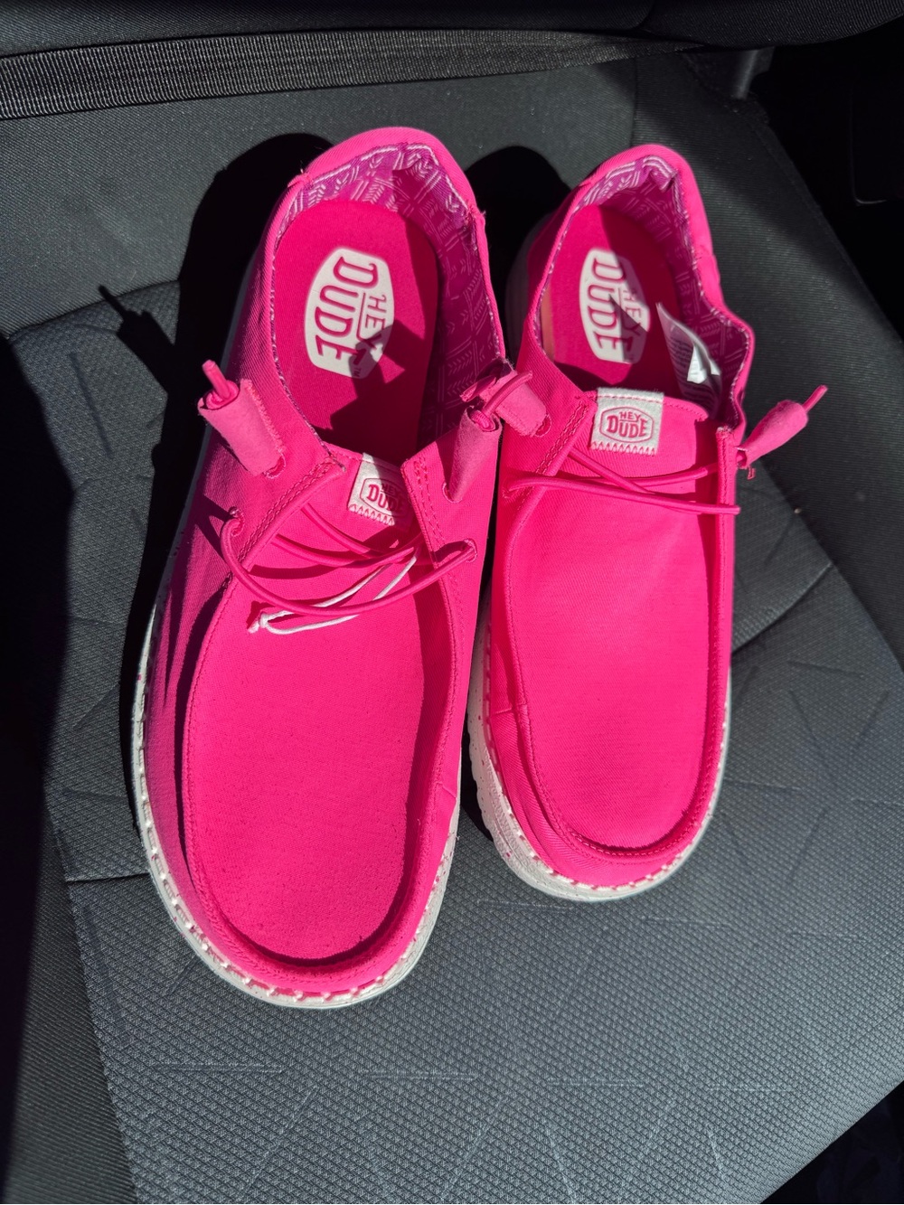 Hey Dude Wally Hot Pink Women's Slip-On